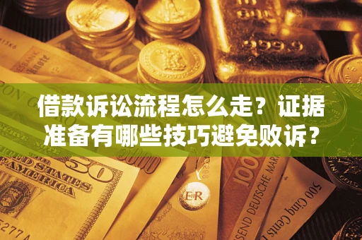 济南借款诉讼流程怎么走？证据准备有哪些技巧避免败诉？