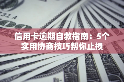 济南信用卡逾期自救指南：5个实用协商技巧帮你止损