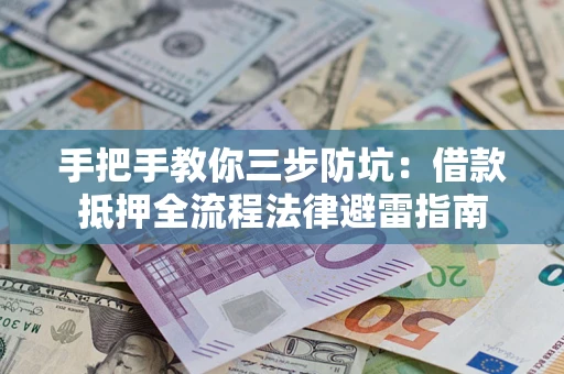 济南手把手教你三步防坑：借款抵押全流程法律避雷指南