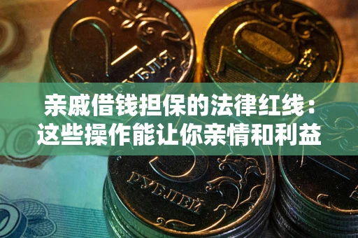 济南亲戚借钱担保的法律红线：这些操作能让你亲情和利益两不误