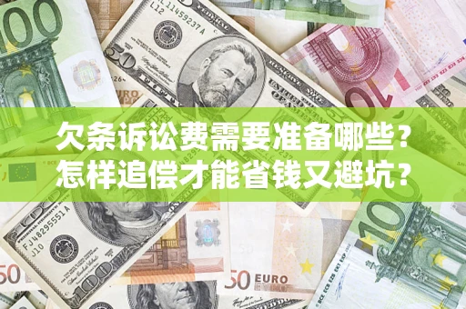 济南欠条诉讼费需要准备哪些？怎样追偿才能省钱又避坑？