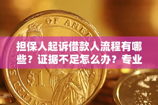 济南担保人起诉借款人流程有哪些？证据不足怎么办？专业律师解答