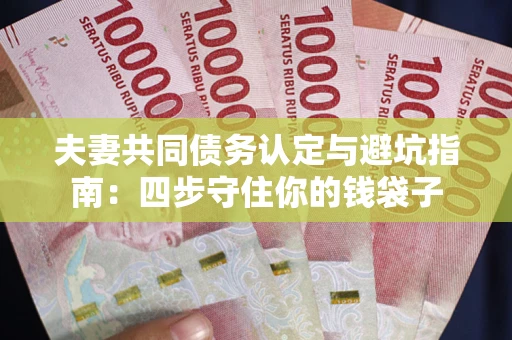 济南夫妻共同债务认定与避坑指南：四步守住你的钱袋子