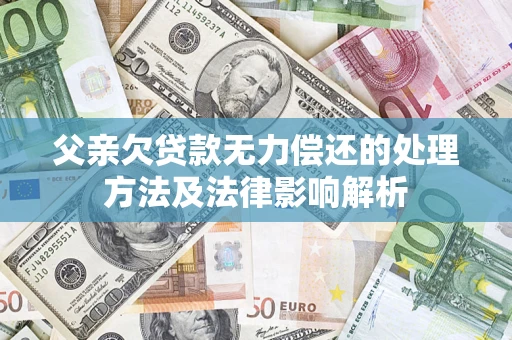 济南父亲欠贷款无力偿还的处理方法及法律影响解析
